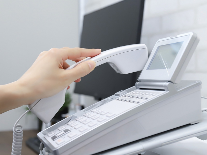 ご来店前にお電話ください